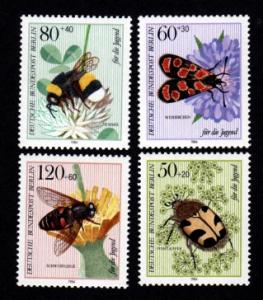 Germany Berlin 9NB209-9NB212 Mint NH Bugs!