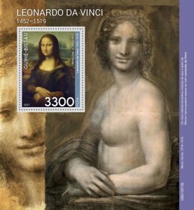 Guinea-Bissau - 2021 Leonardo da Vinci - Stamp Souvenir Sheet - GB210519b