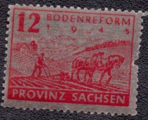 Germany DDR Russian Occupation Saxony 1945 -  13N16 MNH