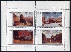 Eynhallow 1982 Paintings of Mail Coaches perf  set of 4 v...