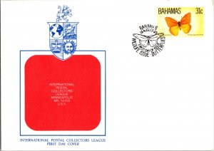 Bahamas, Worldwide First Day Cover, Butterflies