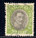 Iceland Scott # O45, used