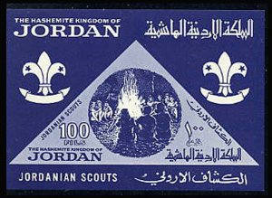 Jordan SC#490a Scouts Souvenir Sheet (1964) MH