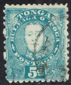 TONGA 1895 KING 5D PERF 12 X 11 USED