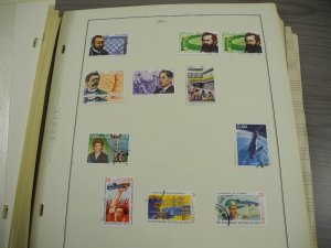 CUBA, 100s & 100s of Stamps mostly hinged on Scott pages