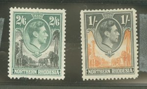 Northern Rhodesia #40-41