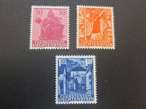 Liechtenstein 1962 Sc 372-4 set MH