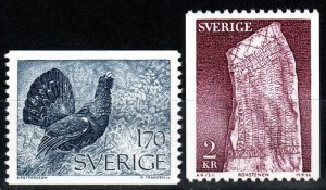 Sweden #1119-20 MNH