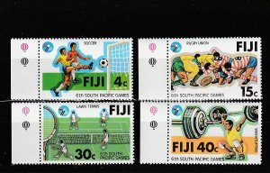 Fiji  Scott#  405-408  MNH  (1979 South Pacific Games)