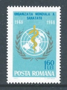 Romania #2008 NH W.H.O. Anniv.