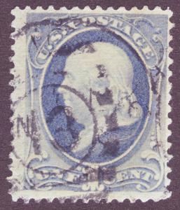 U.S. #206 Franklin USED