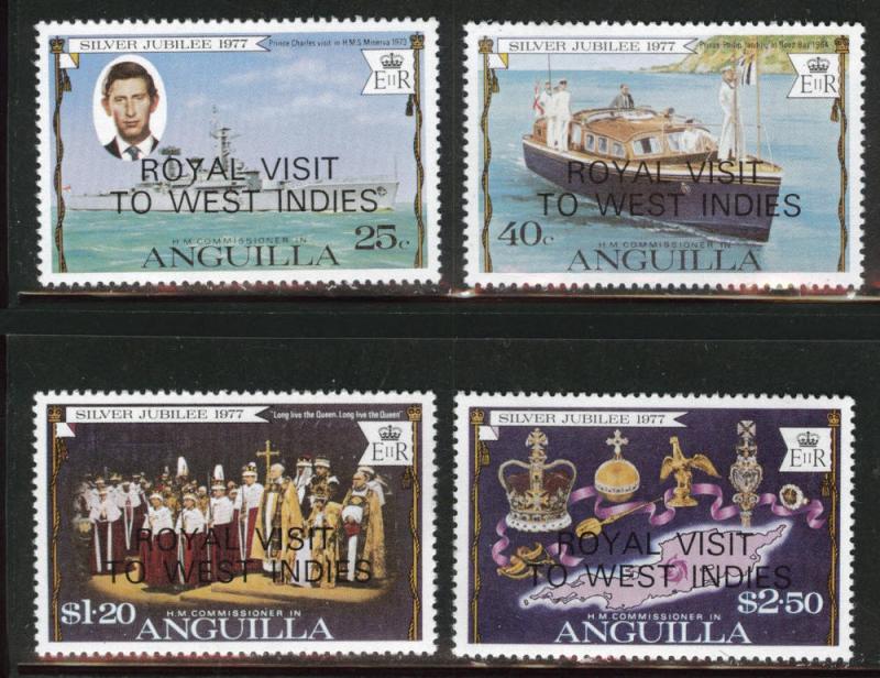 ANGUILLA Scott 297-300 MNH** set 