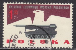 Poland 1171 Rocket Launcher 1963