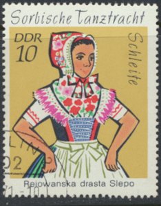 German Democratic Republic  SC# 1294  CTO  Dance Costumes see  details and sc...