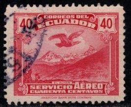 Ecuador - #C53 Condor over El Altar - Used