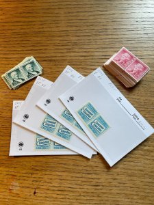 *Coil Line Pairs US Mint #1055 (70), #1059A (15), & #2005 (4), Retail over $200