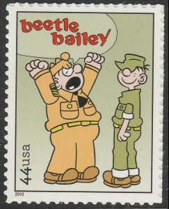 US 4467 Sunday Funnies Beetle Bailey 44c single (1 stamp) MNH 2010 