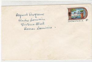 Dominica Banana Shipment Stamp Cover to Request Programme Radio Ref 33593