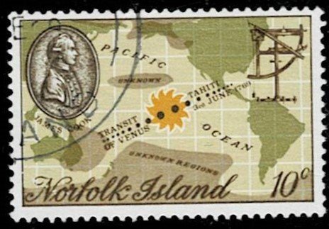 Norfolk Island 1969 Cook Bicentenary Used