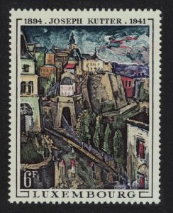 Luxembourg Painting by J. Kutter painter 1969 MNH SG#839 MI#791