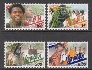 Vanuatu 788-791 MNH VF