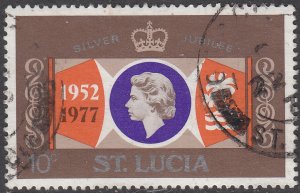 St. Lucia    #414    Used