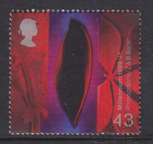 Great Britain  #1841 used 1999 British achievements 43p inventions