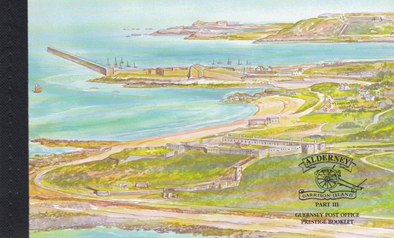 Alderney # 141d, Garrison Island Booklet - Part III, NH, 1/2 Cat.