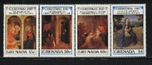 Grenada MNH Sc 1571-74 Christmas