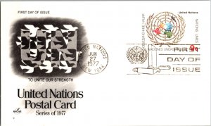 United Nations, Worldwide First Day Cover, Worldwide Government Postal Card, ...