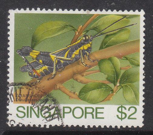 Singapore 1985 Sc 462 Insect $2 Used