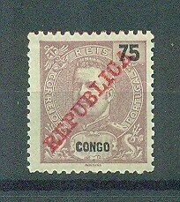 Portuguese Congo sc# 20 mh cat value $.90