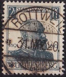 GERMANY Württemberg [Dienst] MiNr 0241 ( O/used )