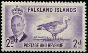 Falkland Islands SC# 109 SG# 174 Upland Goose 2d MH