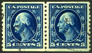 U.S. #447 USED PAIR