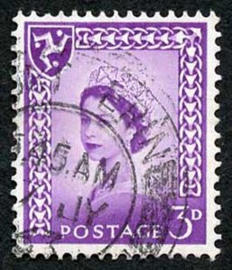 IOM SG2a 3d Deep Lilac on Chalky Paper Fine used cat from 6.50 pounds