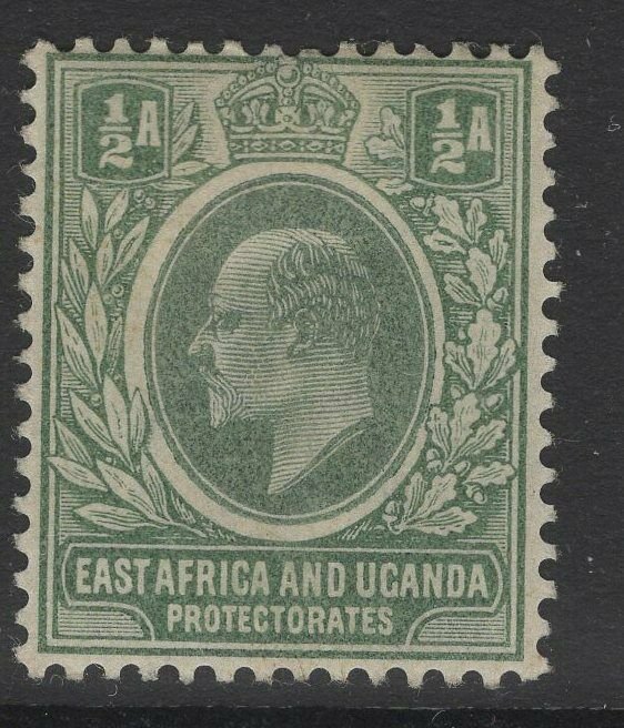 KENYA, UGANDA & TANGANYIKA SG1 1904 ½a GREEN MTD MINT