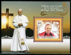 MADAGASCAR 100th BIRTH OF POPE JOHN PAUL II