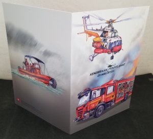 Malaysia Rescue Vehicle 2024 Helicopter Fire Engine Brigade Boat (folder) *limit