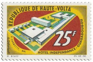 UPPER VOLTA - 1964 - Hotel Independence - Perf 1v - Mint Never Hinged