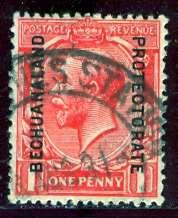 Bechuanaland Protectorate; 1925: Sc. # 97; O/Used Single Stamp