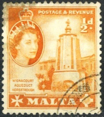 MALTA - SC #247 - USED - 1956 - Item MALTA019