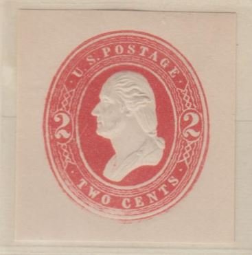 U.S. Scott #U231 Washington - Embossed Stamped Envelope - Mint Single