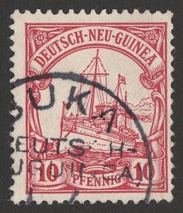NEW GUINEA - GERMAN Postmark 'Buka Deutsch Neuguinea' 10pf - RAREST POSTMARK! 