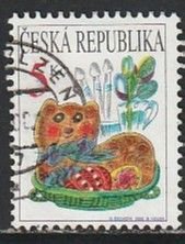 2000 Czech Rep - Sc 3115 - used VF - 1 single - Easter