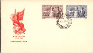 Czechoslovakia, Worldwide First Day Cover