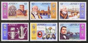 $1 World MNH Stamps (1234), Jersey Scott 366-371 MNH, Heritage, set of 6 (1234)