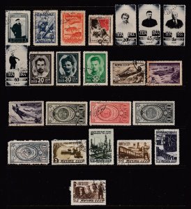 RUSSIA - Classic Commemoratives - Used - 1928 to 1946 - SCV $26.80