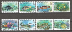 TURKS & CAICOS ISLANDS 1978 SG 514b/28b MNH Cat £22