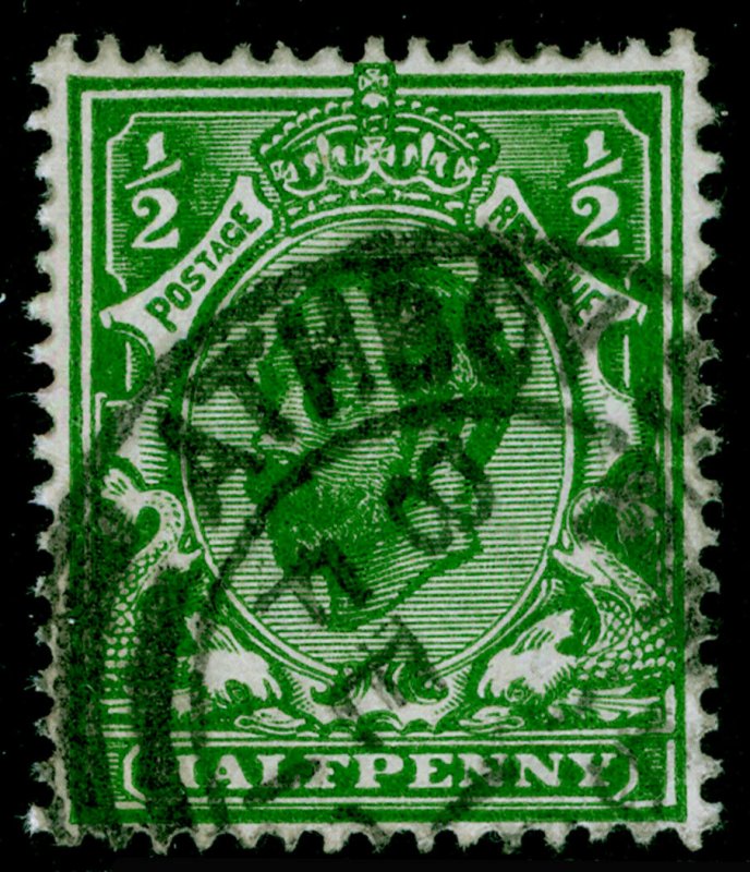 SG325 SPEC N2(6), ½d deep green, FINE USED. Cat £10. DIE B